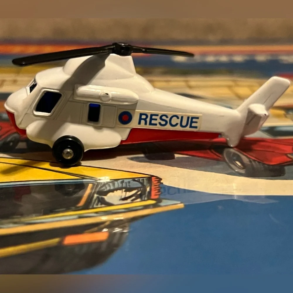 Vintage Matchbox 1975 No 75 Sea Sprite Rescue Helicopter Lesney England
